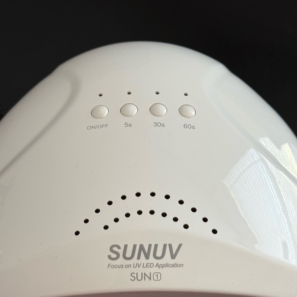 SUNUV UV LED lamp. Gel light for nail polish UV drier. 3 timers - Picture 3 of 3